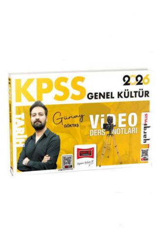 YARGI 2026 KPSS GENEL KÜLTÜR TARİH VİDEO DERS NOTLARI