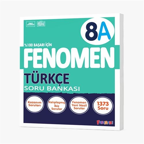 FENOMEN 8. SINIF TÜRKÇE SORU BANKASI (A)