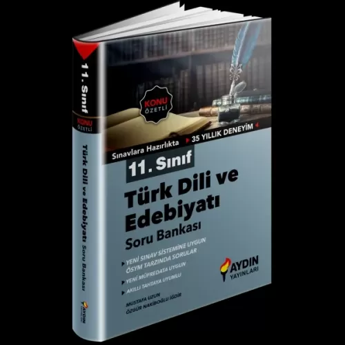 AYDIN 11. SINIF TÜRK DİLİ VE EDEBİYATI KONU ÖZETLİ SORU BANKASI