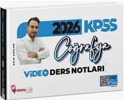 2026 KPSS COĞRAFYA VİDEO DERS NOTLARI