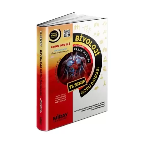 MİRAY 11. SINIF BİYOLOJİ KONU ÖZETLİ SORU BANKASI