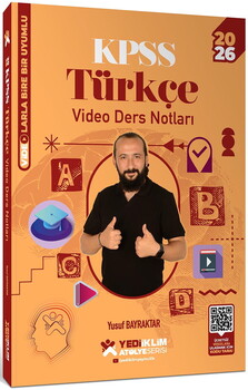 YEDİİKLİM KPSS TÜRKÇE VİDEO DERS NOTLARI 2026