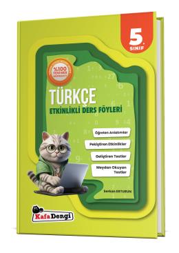 KAFADENGİ 5. SINIF TÜRKÇE ETKİNLİKLİ DERS FÖYLERİ