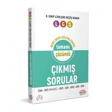 EDİTÖR LGS DERS DERS DÜZENLENMİŞ ÇÖZÜMLÜ ÇIKMIŞ SORULAR 2018-2024