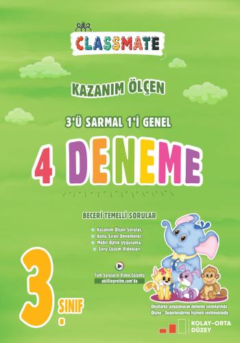 OKYANUS 3. SINIF CLASSMATE 4'LÜ DENEME