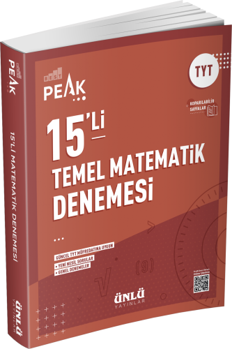 ÜNLÜ TYT PEAK 15'Lİ TEMEL MATEMATİK DENEMESİ