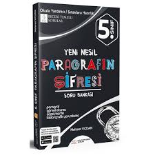 PARAGRAFIN ŞİFRESİ 5. SINIF PARAGRAFIN ŞİFRESİ SORU BANKASI (YENİ MÜFREDAT)