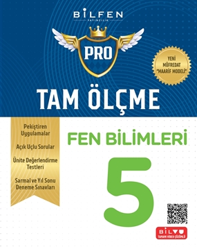 BİLFEN 5. SINIF TAM ÖLÇME PRO  FEN BİLİMLERİ  SORU BANKASI  YENİ MÜFREDAT